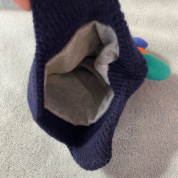 Kids Dinosaur Knit Beanie Hat - Picture 5 of 6